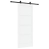 Porte coulissante ORKDAL Blanc 83 x 202 cm Bois de pin massif 649682649682