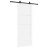Porte coulissante ORKDAL Blanc 83 x 202 cm Bois de pin massif 649682649682