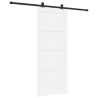 Porte coulissante ORKDAL Blanc 83 x 202 cm Bois de pin massif 649691649691