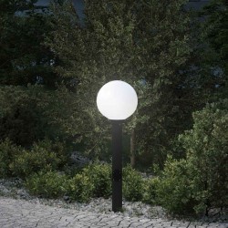 Borne lumineuse avec sortie 80 cm Noir IP44 649693649693