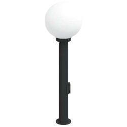 Borne lumineuse avec sortie 80 cm Noir IP44 649693649693