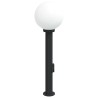 Borne lumineuse avec sortie 80 cm Noir IP44 649693649693