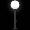 Borne lumineuse avec sortie 80 cm Noir IP44 649693649693