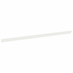 Bordure de Pelouse 50 pcs 102 x 4 x 4 cm Acier Blanc 649699649699