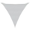 Voile d'ombre Gris clair et blanc 3 x 3 x 3 m 649701649701