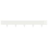 Bordure de Pelouse 50 pcs 100 x 15 cm Acier Blanc 649703649703