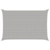 Voile d'ombre Gris clair et blanc 4 x 6 m HDPE 649712649712