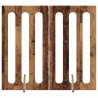 Clôture pliable pour animaux 2 pcs Bois de chêne 649717649717