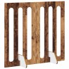 Clôture pliable pour animaux 2 pcs Bois de chêne 649717649717