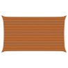 Voile d'ombre Orange et marron 7 x 4 m 100 % polyester Oxford 649731649731