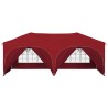 Tente de fête pop-up 575 x 288 x 245 cm Bordeaux Tissu Oxford 649736649736