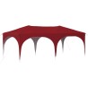 Tente de fête pop-up 575 x 288 x 245 cm Bordeaux Tissu Oxford 649737649737