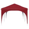 Tente de fête pop-up 575 x 288 x 245 cm Bordeaux Tissu Oxford 649737649737