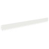 Bordure de Pelouse 50 pcs 103 x 10 cm Acier Blanc 649745649745