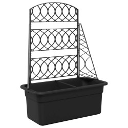 Treillis de jardinière Anthracite 58 x 29 x 78 cm PP 649748649748