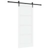 Porte coulissante ORKDAL Blanc et noir 83 x 202 cm 649752649752