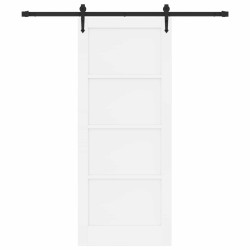 Porte coulissante ORKDAL Blanc et noir 83 x 202 cm 649752649752
