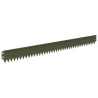 Bordure de Pelouse 20 pcs 103 x 10 cm Acier Vert olive 649756649756