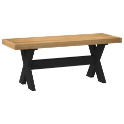Banc de salle à manger NOAIN 120 x 41 x 45 cm Pin massif 649760649760