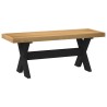 Banc de salle à manger NOAIN 120 x 41 x 45 cm Pin massif 649760649760