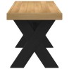 Banc de salle à manger NOAIN 120 x 41 x 45 cm Pin massif 649760649760