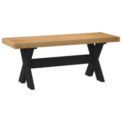 Banc de salle à manger NOAIN 120 x 41 x 45 cm Pin massif 649760649760
