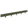Bordure de Pelouse 20 pcs 100 x 12 cm Acier Vert olive 649763649763