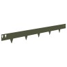 Bordure de Pelouse 20 pcs 100 x 12 cm Acier Vert olive 649763649763