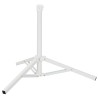 Support de parasol Blanc Acier for 25-32 mm Pole 649766649766