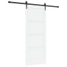 Porte coulissante ORKDAL Blanc et noir 83 x 202 cm 649767649767