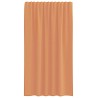Rideaux en voile à œillets 2 pcs couleur terre cuite 649775649775