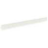 Bordure de Pelouse 50 pcs 103 x 10 cm Acier Blanc 649778649778