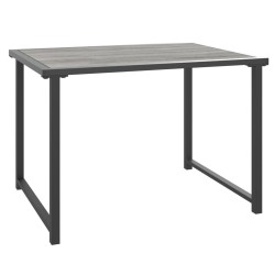  Table de jardin anthracite 55x40x37 cm acier 