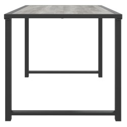  Table de jardin anthracite 55x40x37 cm acier 