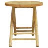  Table de jardin pliable Ø45x45 cm bambou 
