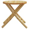  Table de jardin pliable Ø45x45 cm bambou 