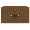  Table de chevet murale Marron miel 40x29,5x22 cm alsavelo 