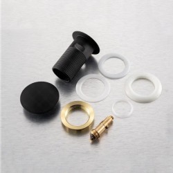 Drain d'évier pop-up facile à nettoyer avec crépine anti-colmatage et