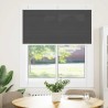  Store plissé noir 115x150 cm largeur du tissu 114,4cm polyester alsavelo 