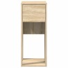  Support de tour d'ordinateur et tiroir chêne sonoma 30x44x74 cm alsavelo 
