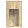  Support de tour d'ordinateur et tiroir chêne sonoma 30x44x74 cm alsavelo 