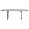  Table à dîner de jardin (160-240)x100x75cm Bois d'acacia massif alsavelo 