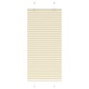 Store plissé crème 55x100 cm largeur du tissu 54,4 cm polyester alsavelo 