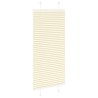  Store plissé crème 55x100 cm largeur du tissu 54,4 cm polyester alsavelo 