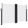  Auvent latéral rétractable blanc 140x600 cm alsavelo 