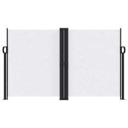  Auvent latéral rétractable blanc 140x600 cm alsavelo 
