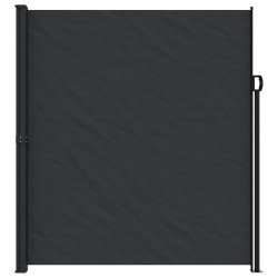  Auvent latéral rétractable noir 220x300 cm alsavelo 