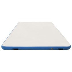  Pont flottant gonflable Bleu et blanc 300x300x15 cm alsavelo 