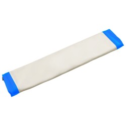  Pont flottant gonflable Bleu et blanc 300x300x15 cm alsavelo 
