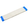  Pont flottant gonflable Bleu et blanc 300x300x15 cm alsavelo 
